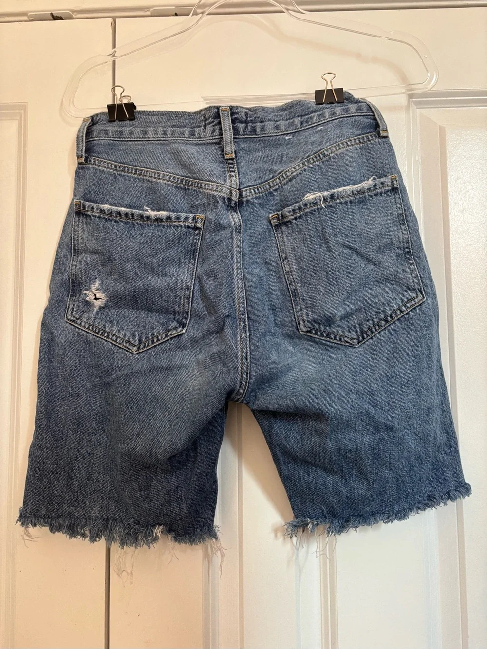 Agolde denim shorts size 26